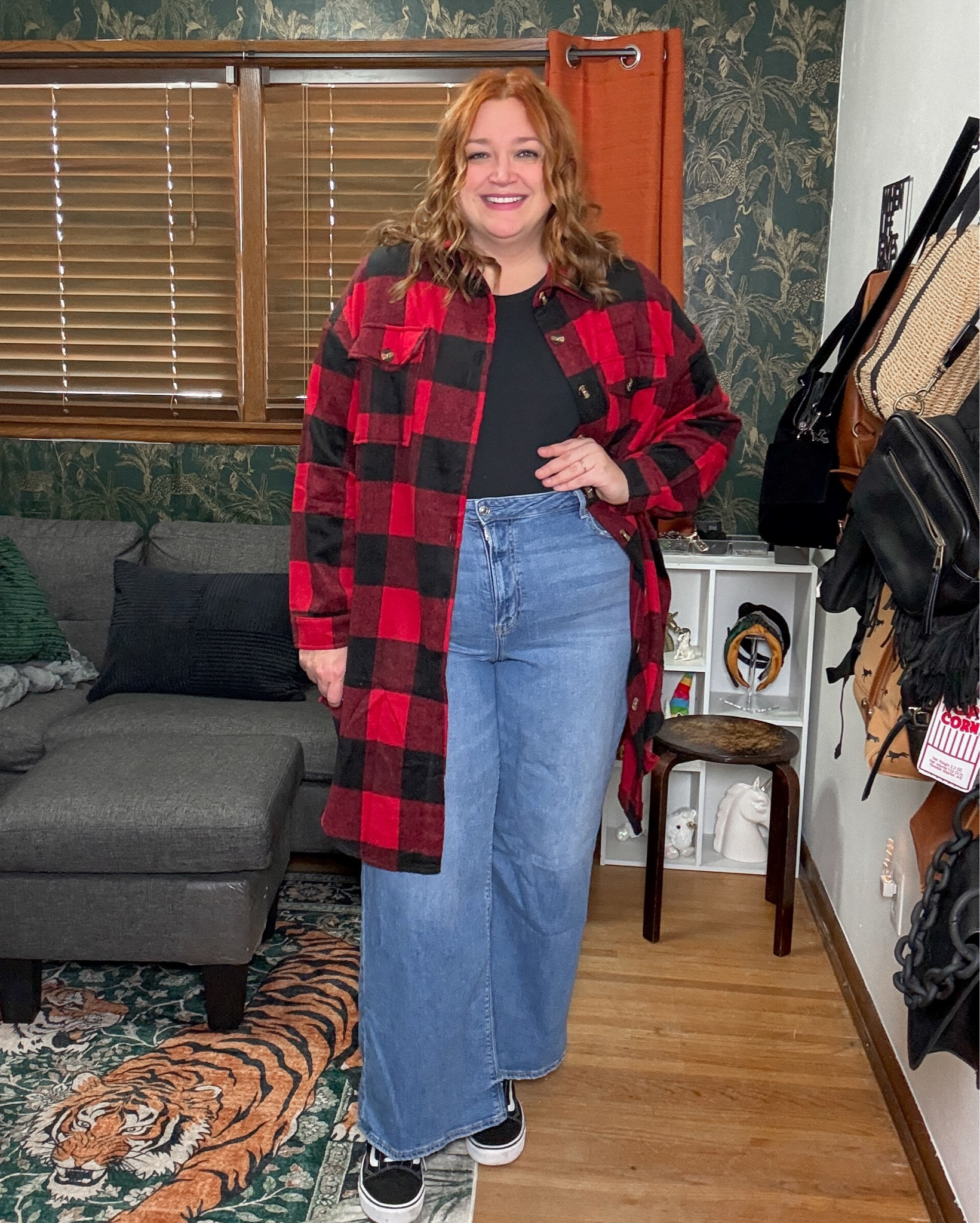 Buffalo plaid in Minnesota….groundbreaking 😜

#LTKPlusSize #LTKMidsize #LTKTall