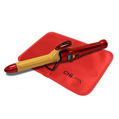 CHI Tourmaline Ceramic 1 inch Curling Iron - Black | HSN