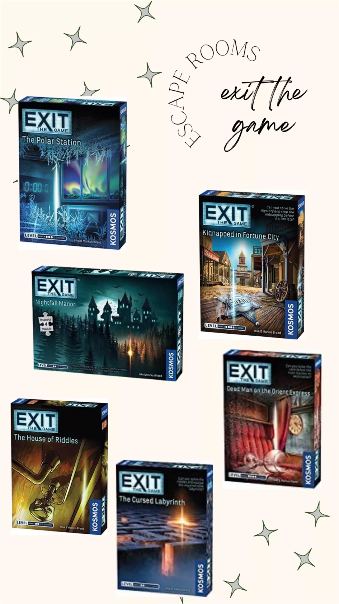  Dead Man on The Orient Express, Exit: The Game - A Kosmos Game