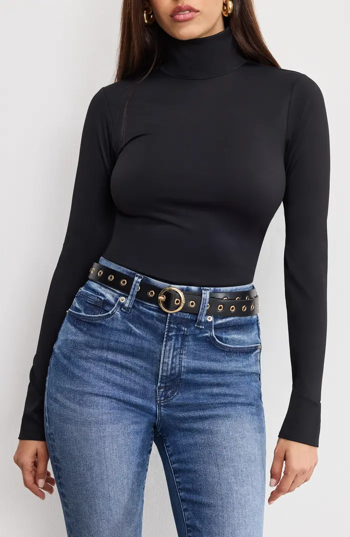 Good American Weightless Turtleneck Top | Nordstrom | Nordstrom