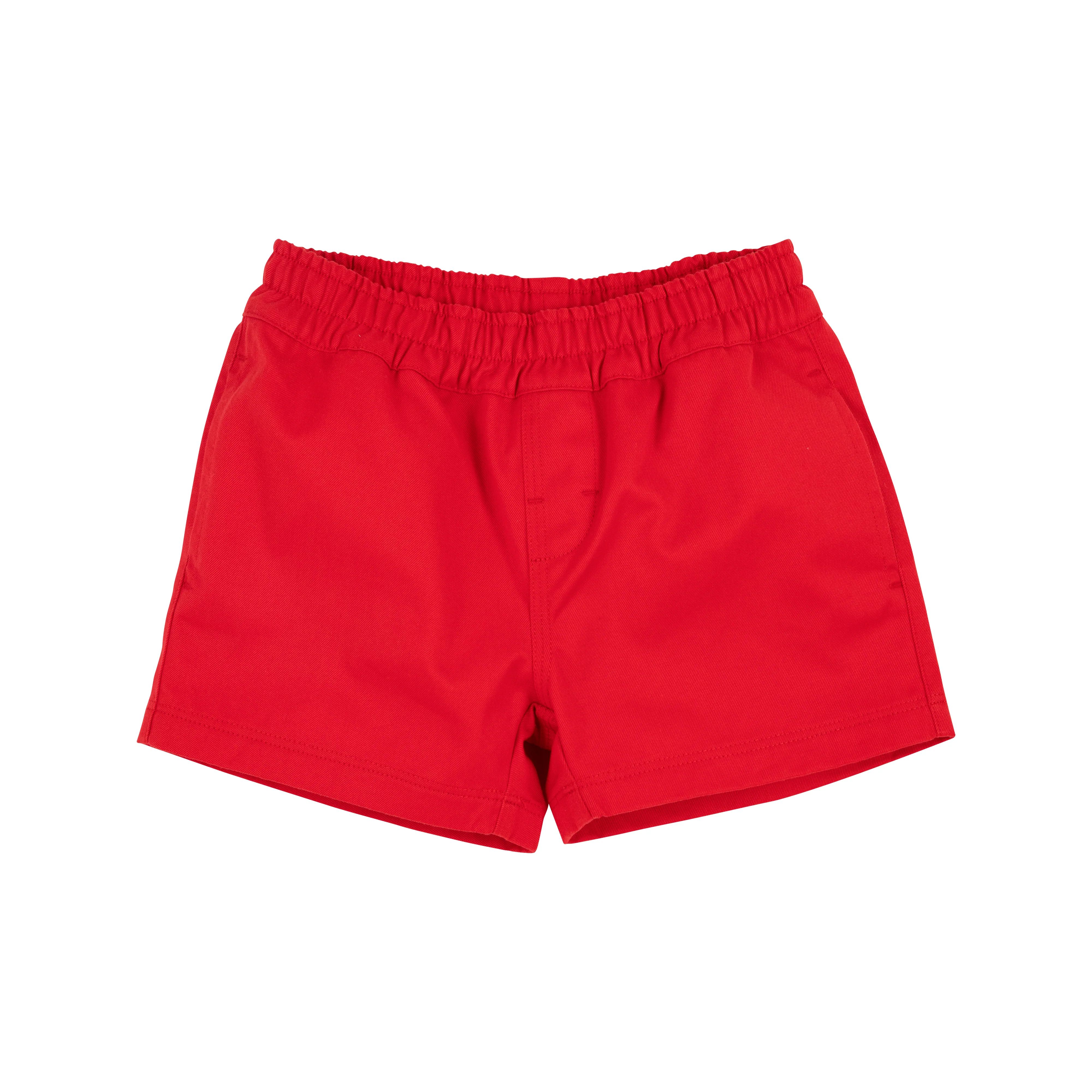 Sheffield Shorts - Richmond Red with Multicolor Stork | The Beaufort Bonnet Company