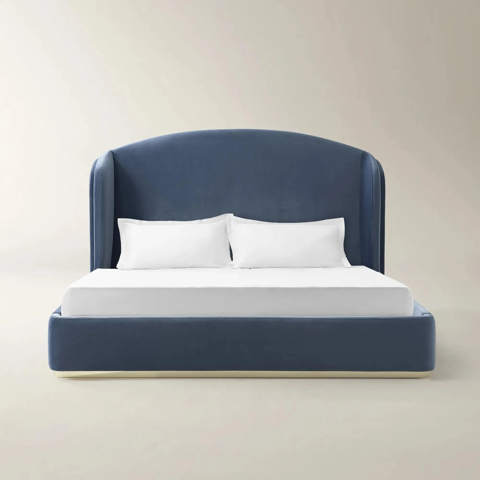 Glimmer Bed - Dusty Blue | Z Gallerie