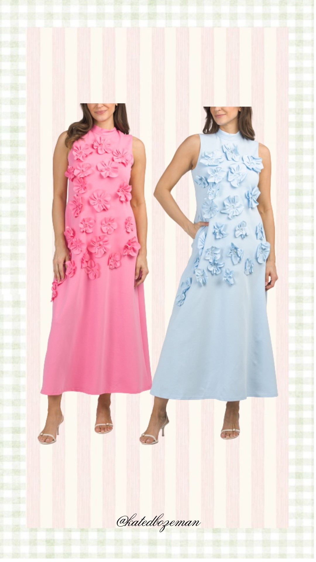 3D floral dresses at Marshalls! 