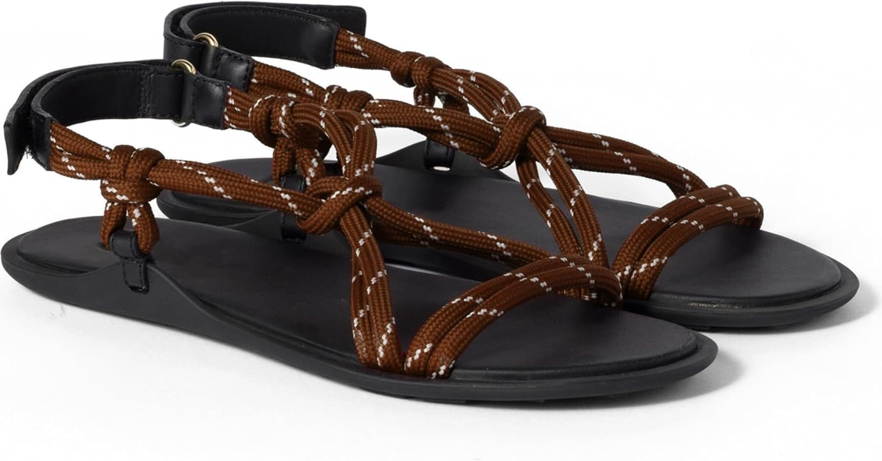 Rope Flats Sandals for Women Adjustable Comfortable Slip on Open Toe Cross Rope Flats Women. | Amazon (US)