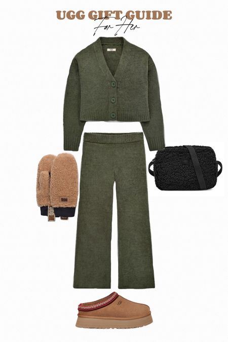 Ugg Gift Guide for Her
Sherpa Crossbody Bag
Sherpa Gloves
Soft Fuzzy Lounge Wear
Cropped Sweater
Flare pants 



#LTKshoecrush #LTKGiftGuide #LTKstyletip