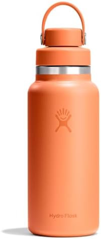 Hydro Flask Water Bottle - Insulated Stainless Steel - Wide Mouth Flex Chug Lid, Non Spill, Leakp... | Amazon (US)