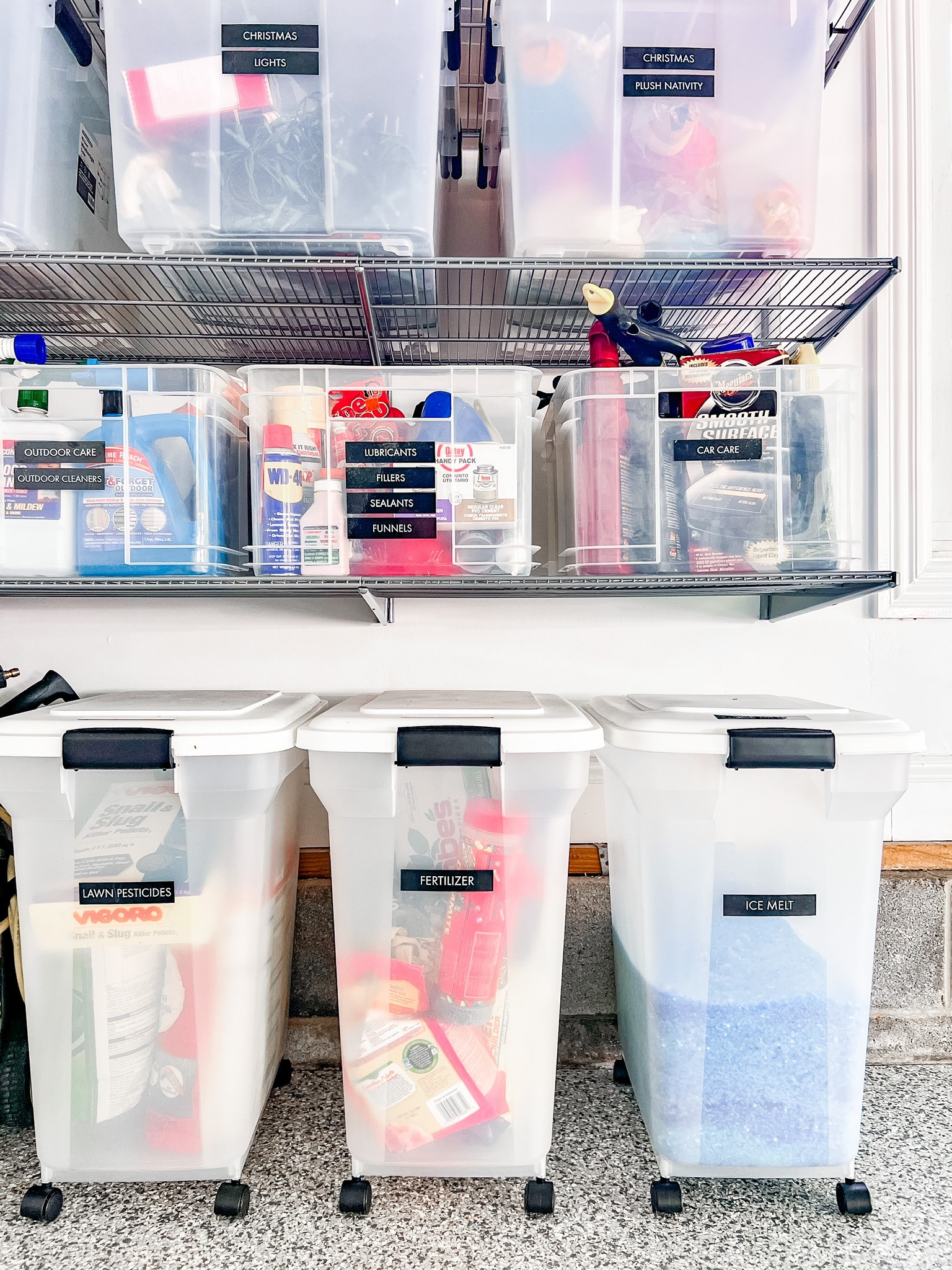 These rolling carts are not only great for pet food, but we also like to use them for ice melt, lawn fertilizer, and potting soil! The wide opening makes it easy to fill up or scoop out when you need to use!

#LTKfamily #LTKhome #LTKSeasonal