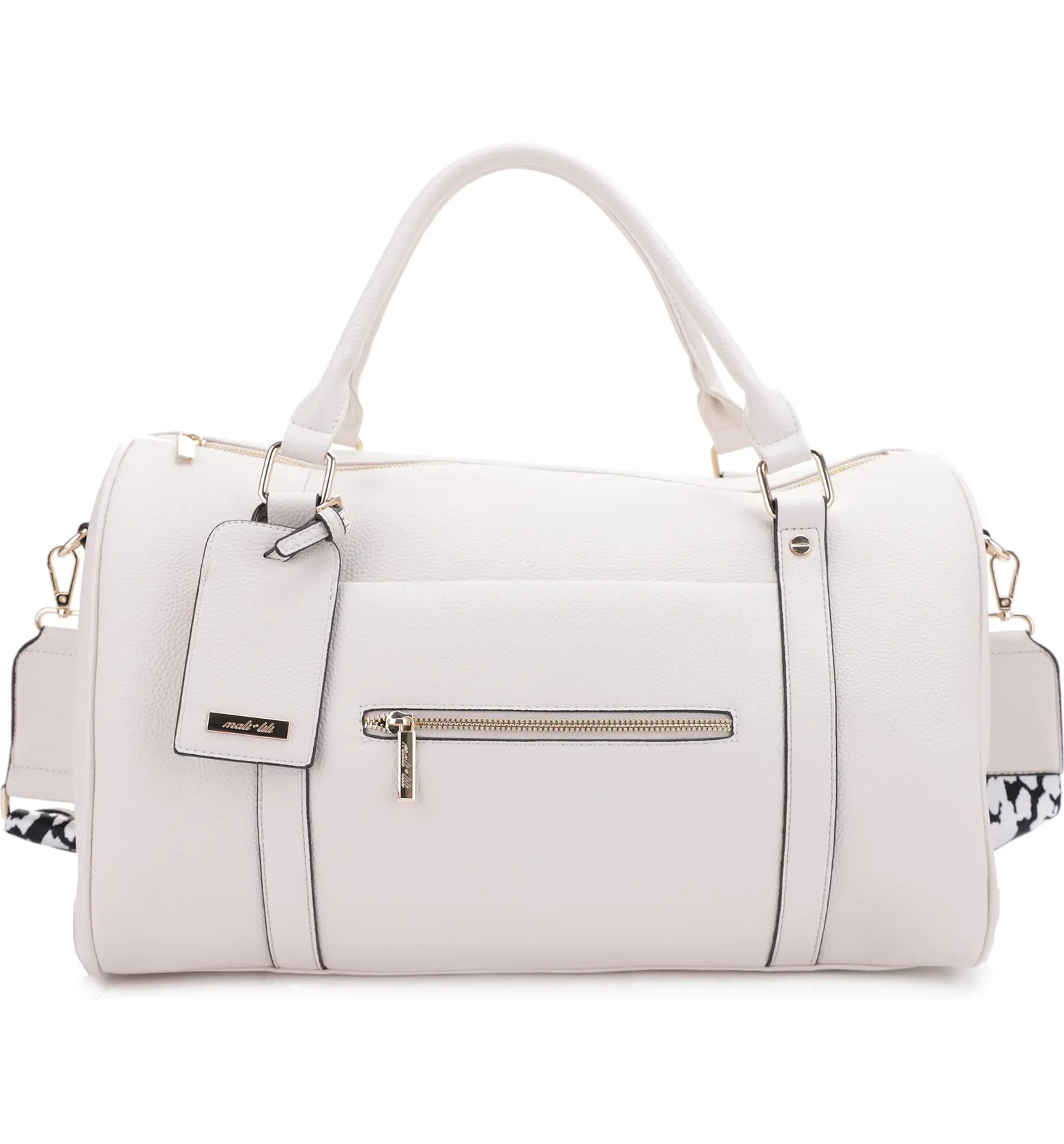 Amber Vegan Leather Overnight Duffle Bag | Nordstrom