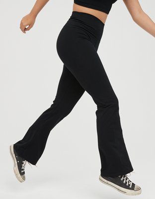 OFFLINE By Aerie OG High Waisted Flare Legging | American Eagle Outfitters (US & CA)