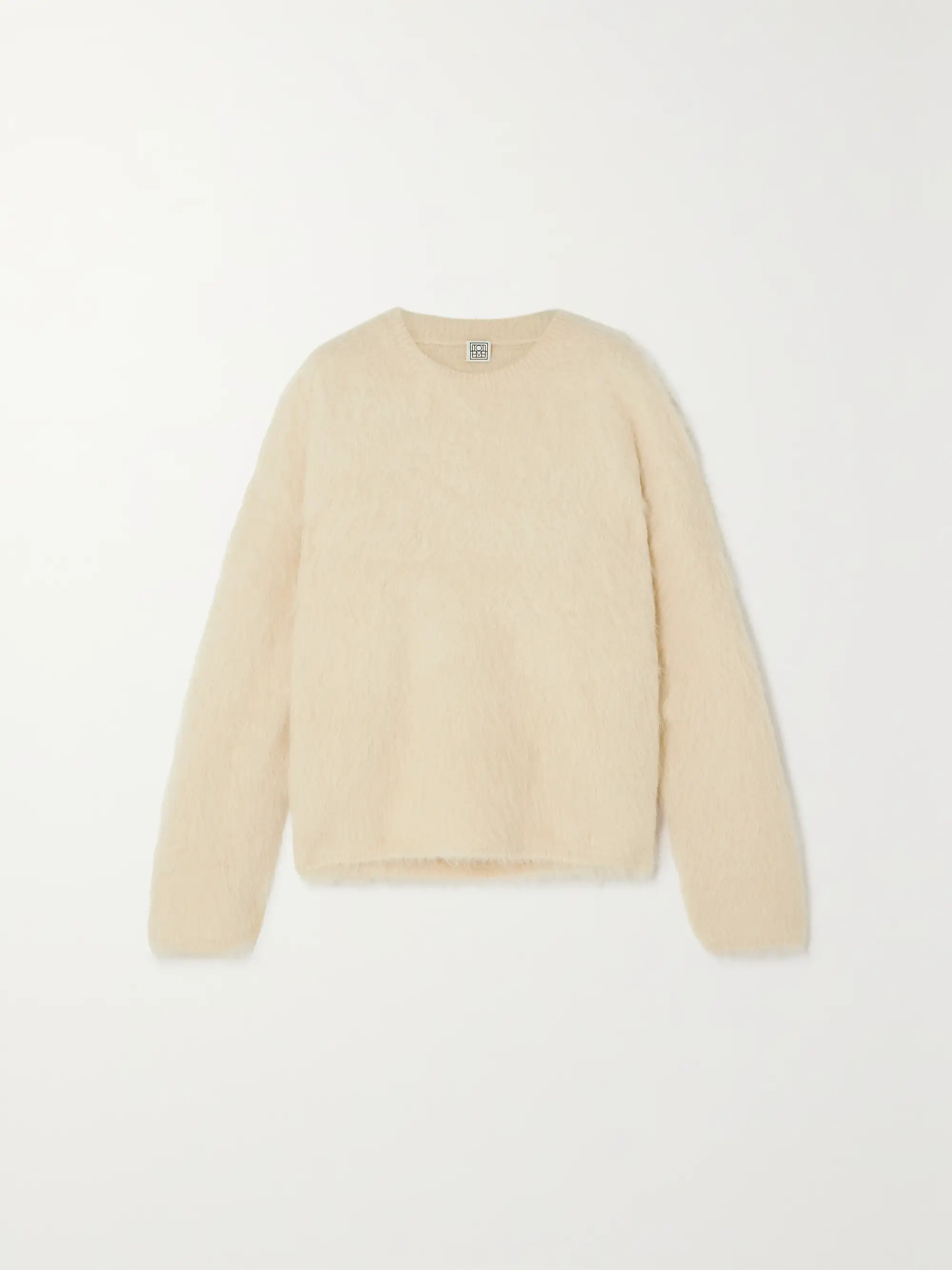 TOTEME Alpaca-blend sweater | NET-A-PORTER | NET-A-PORTER (UK & EU)
