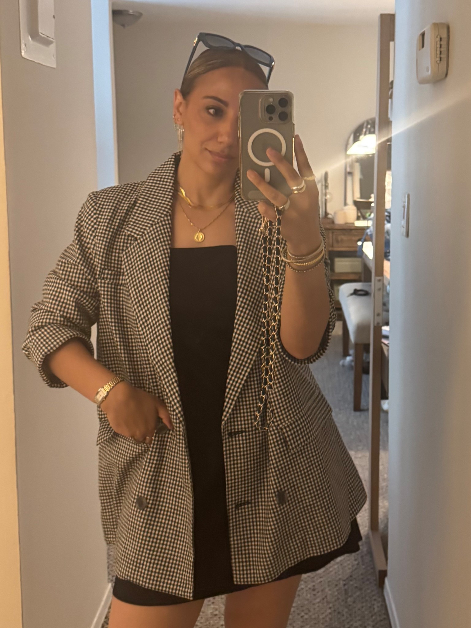 Black linen skirt dress and blazer from Abercrombie 

#LTKStyleTip #LTKMidsize #LTKSeasonal