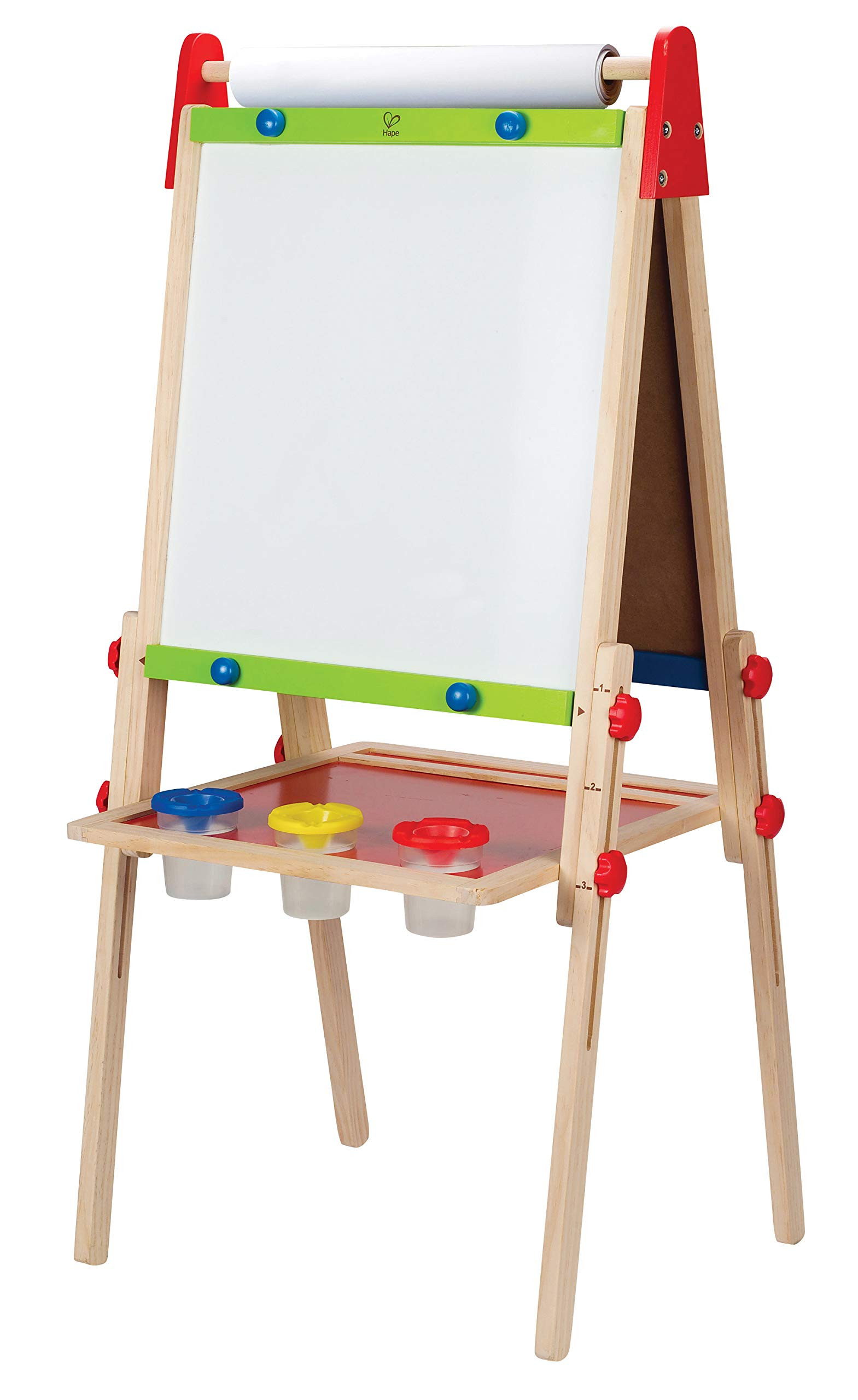 Award Winning Hape All-in-One Wooden Kid's Art Easel with Paper Roll and Accessories Cream, L: 18... | Amazon (US)