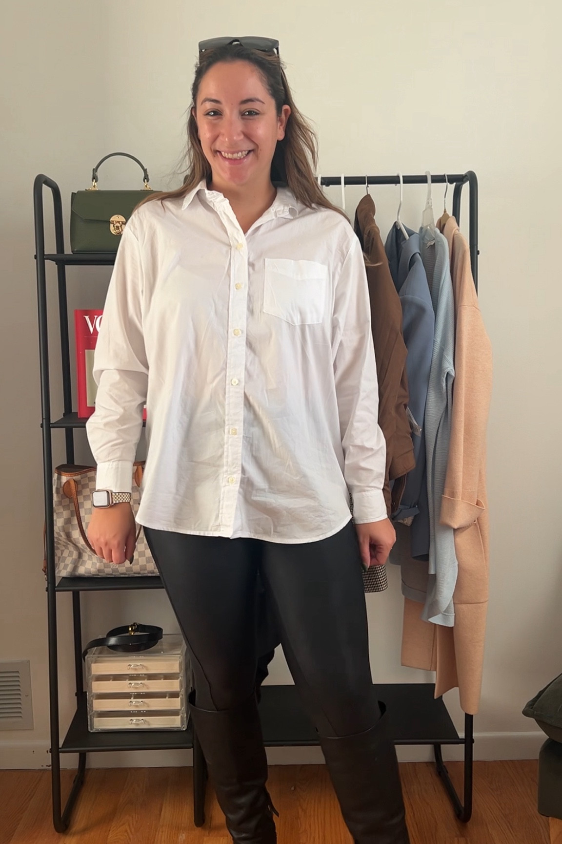 How I Style my Spanx Leather Leggings!

Grab a white tshirt and black boots and you are off! 

#thanksgiving #thankagivingoutfit #outfitideas #holidays

#LTKHoliday #LTKSeasonal #LTKmidsize