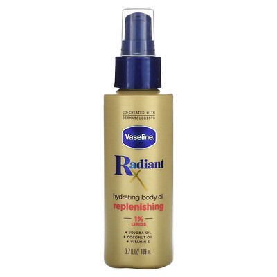 Vaseline, RadiantX, Hydrating Body Oil, 3.7 fl oz (109 ml) | iHerb