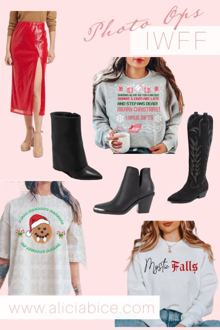For my TVD friends going to IWFF next month, here are some outfit ideas! The shirts are Dcharmed and Memphis Mae & Co. Use code “thealiciadiaries10” for a discount on both websites!

#LTKSeasonal #LTKHoliday #LTKstyletip