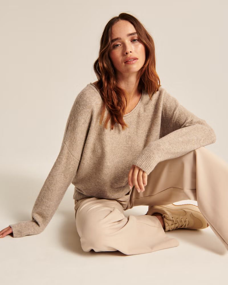 Women's Fluffy Dolman Sweater | Women's New Arrivals | Abercrombie.com | Abercrombie & Fitch (US)