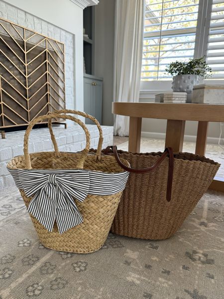 Straw bags that are perfect for spring and summer. I recently picked up these totes from J.crew and will be wearing them all season long  

#LTKitbag #LTKstyletip #LTKSeasonal
