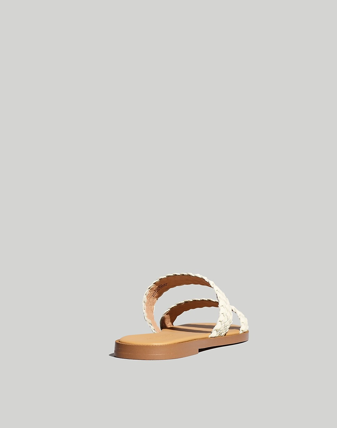 The Teagan Slide Sandal in Leather | Madewell