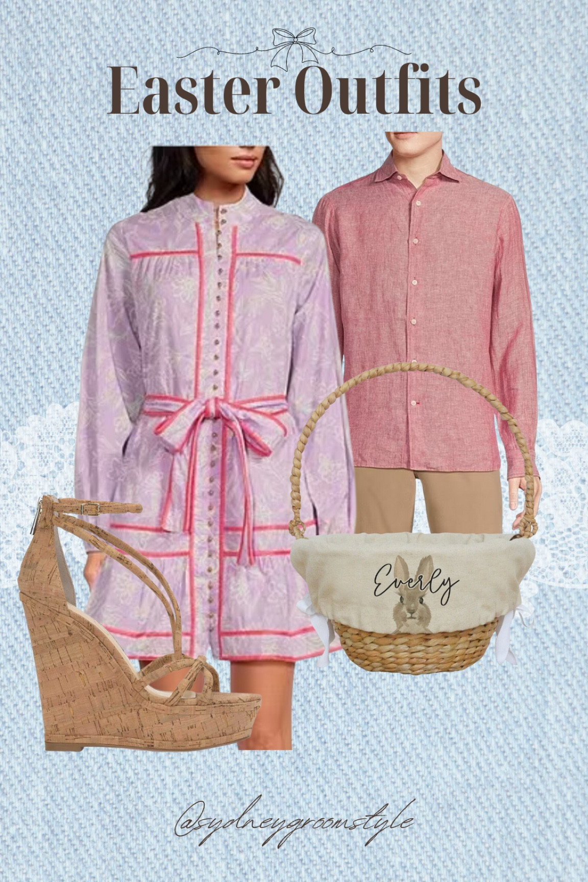 Wedding guest Easter spring outfit dress vacation outfits resort wear dillards coach sale basket bow Jessica Simpson

#LTKSeasonal #LTKsalealert #LTKSpringSale