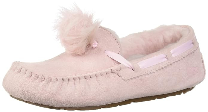 UGG Women's W Dakota Pom Slipper | Amazon (US)