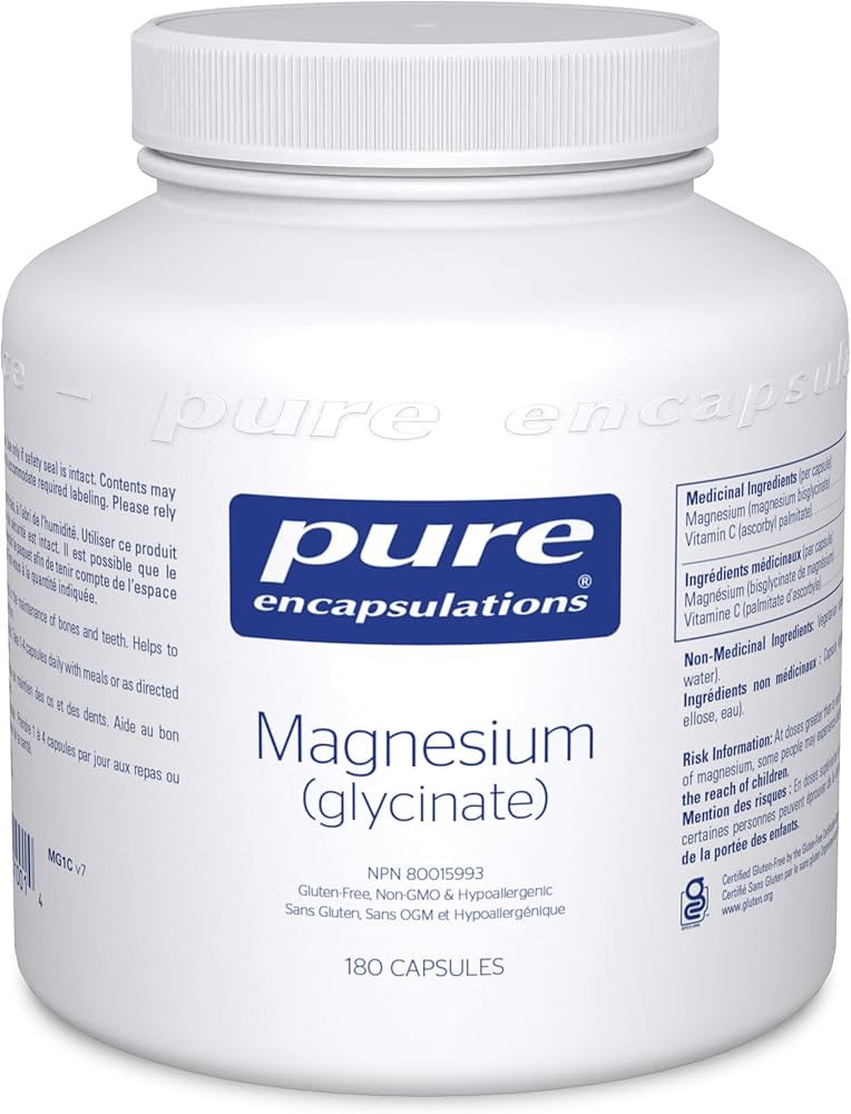 Pure Encapsulations Magnesium (Glycinate) - Supplement to Support Heart Health, Nerves, Muscles &... | Amazon (CA)