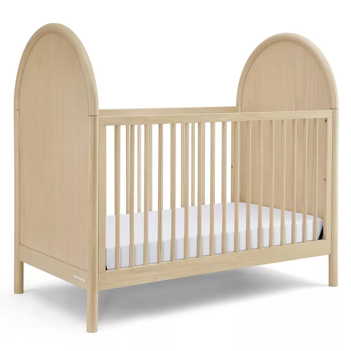 Delta Children Vivi 4-in-1 Convertible Crib - Greenguard Gold Certified - Natural Sandstone | Target