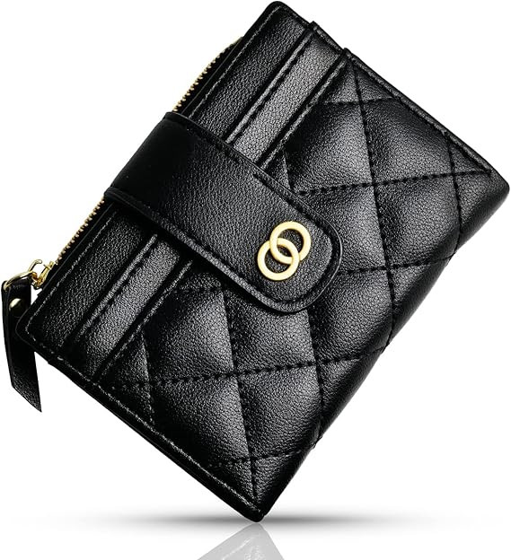 Avando Small Wallet For Women- Credit Card Holder Wallet For Women Girls- Zipper Small Bifold Wal... | Amazon (US)