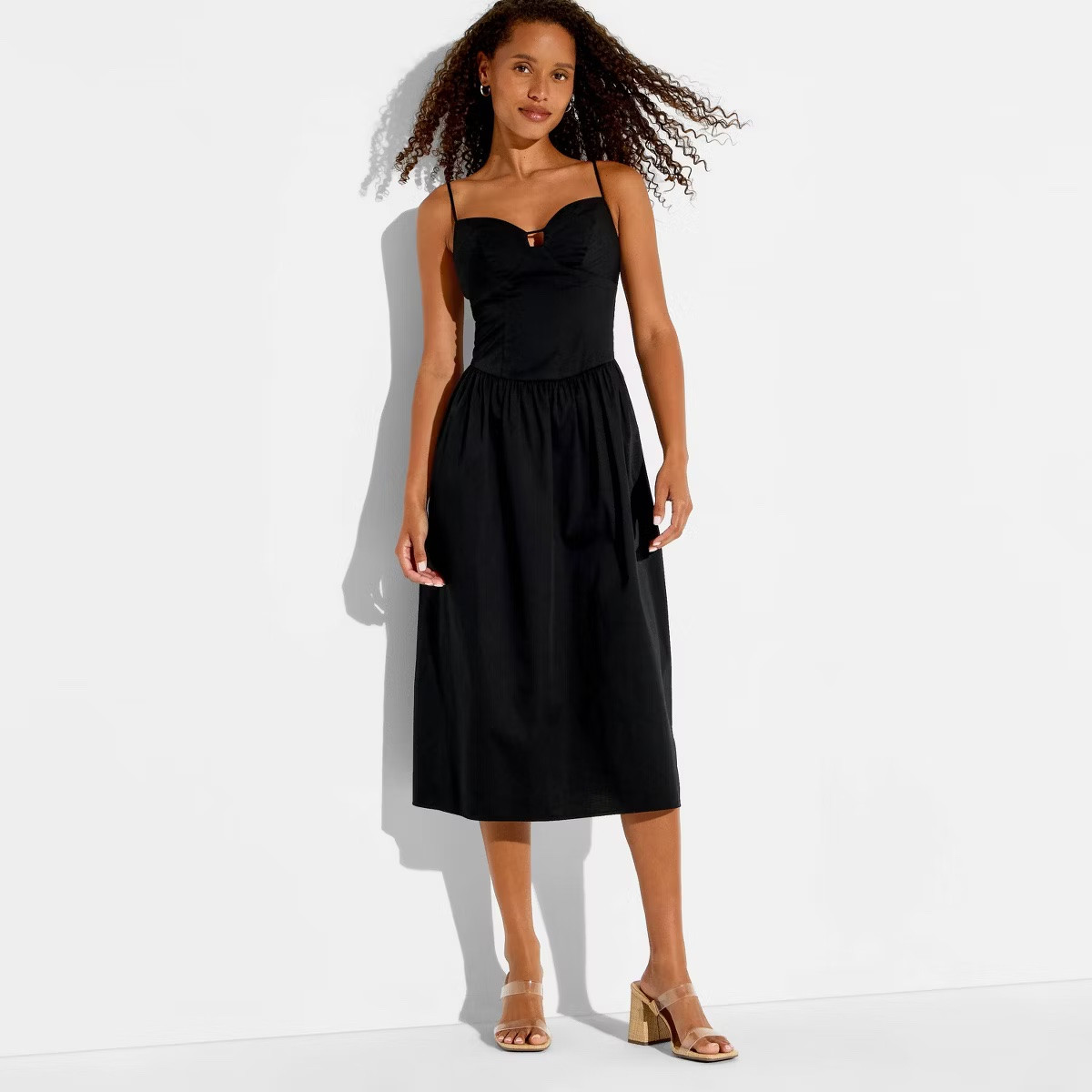 NEW keyhole midi dress. Comes in 3 colors!