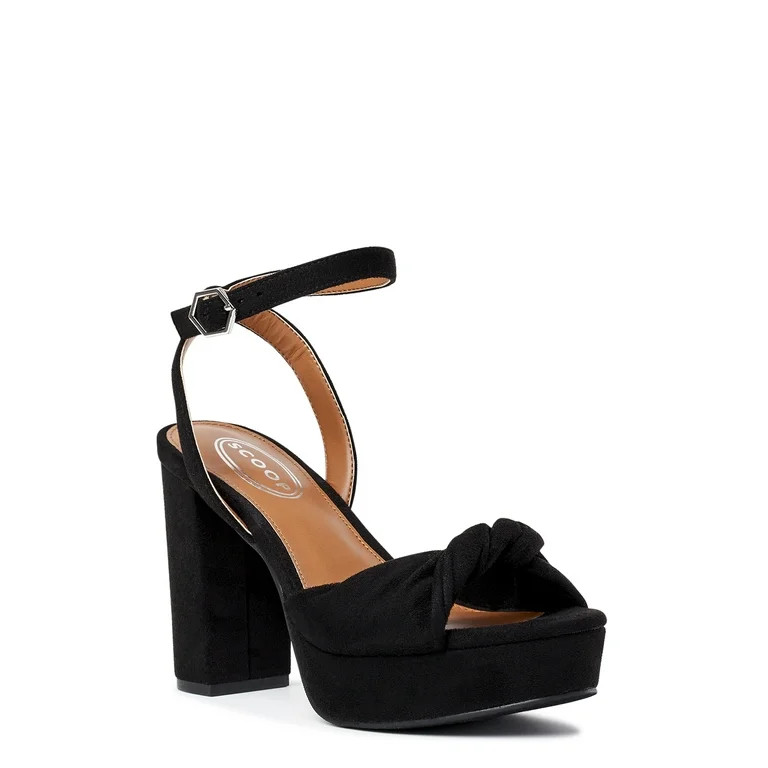 Scoop Women's Platform Heeled Sandals - Walmart.com | Walmart (US)
