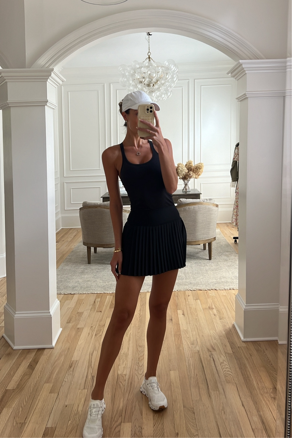 Today’s athleisure outfit of the day. 
Lululemon tank - size 4 or 6
Skort - size small 


#LTKFindsUnder100 #LTKFindsUnder50 #LTKActive