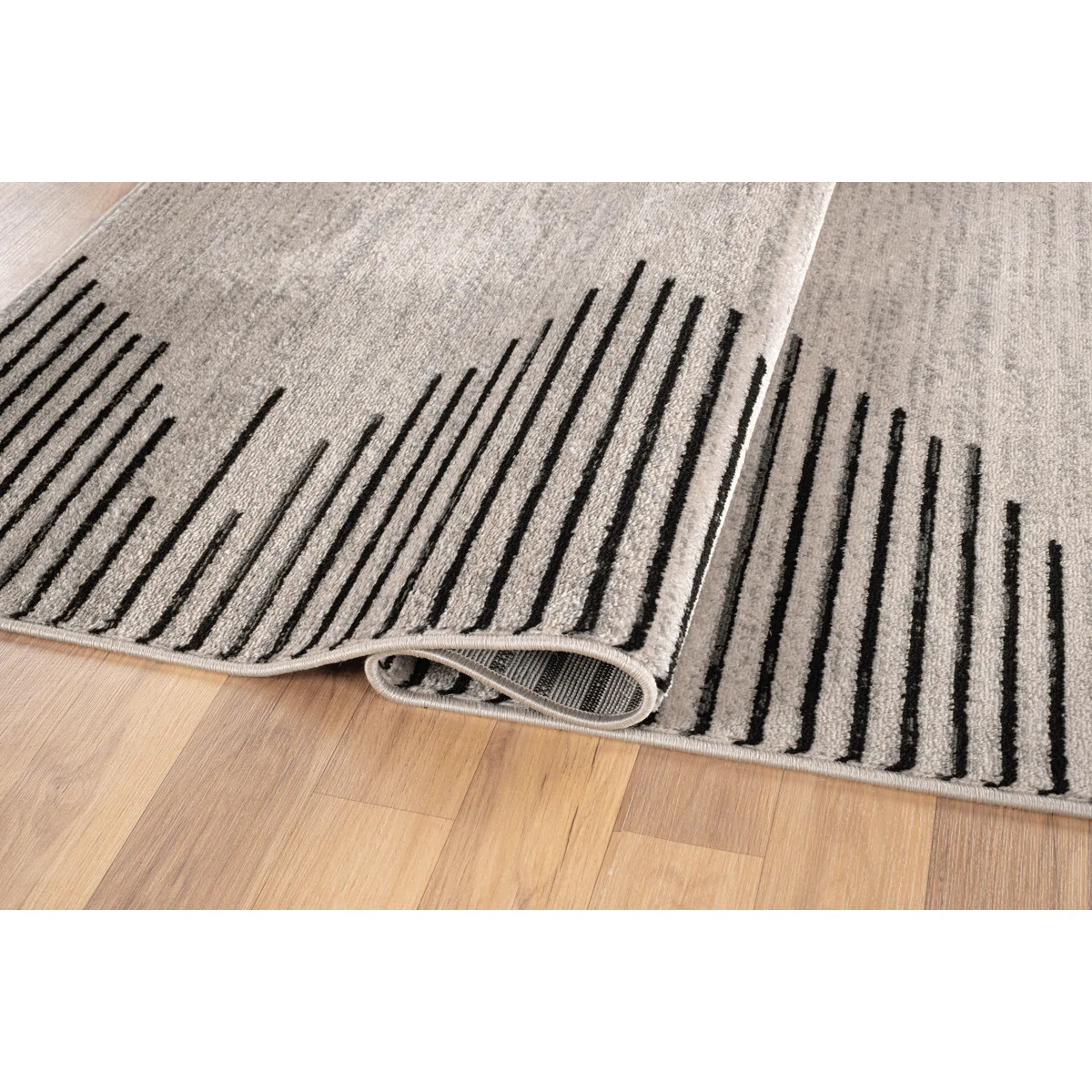 Damarcus Geometric Cream/Black/Gray Area Rug | Wayfair North America