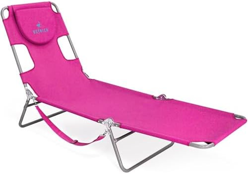 Ostrich the Original Chaise 72 x 22 Inch Lounge Portable Reclining Lounger, Outdoor Patio, Beach,... | Amazon (US)