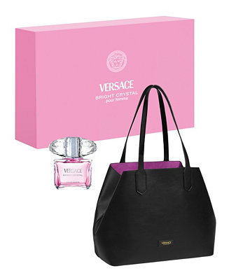 Versace2-Piece Bright Crystal Eau de Toilette Summer Set with Tote Bag | Macy's