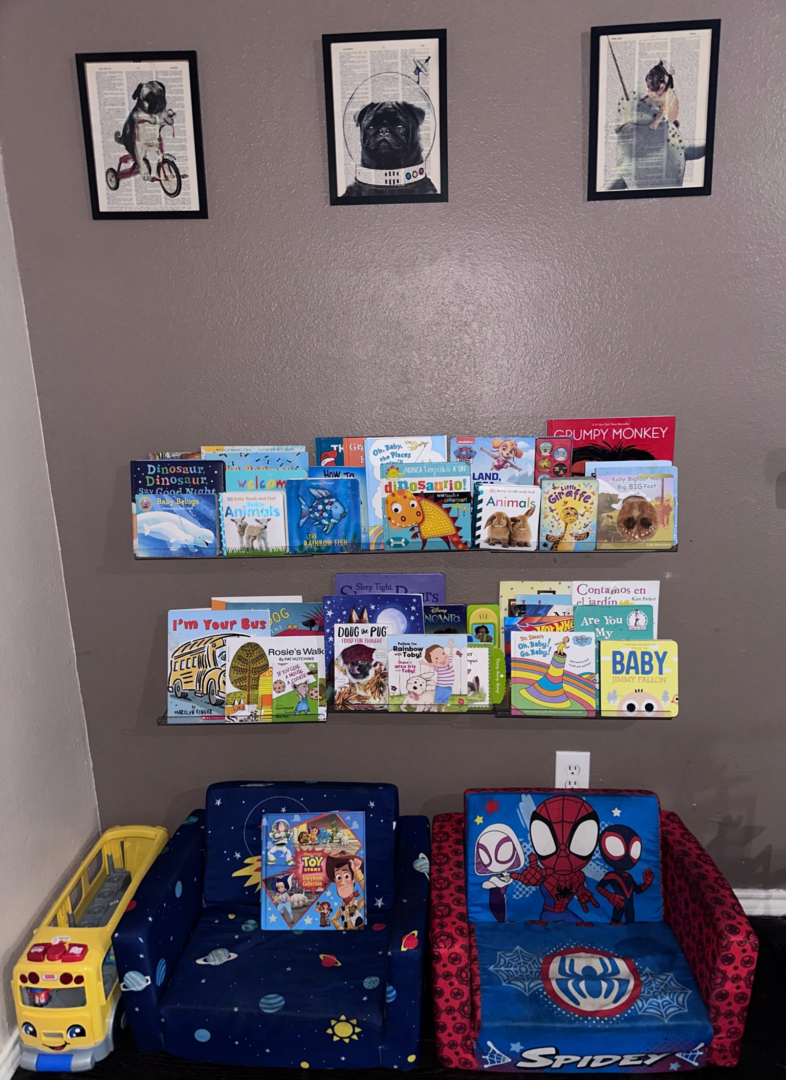 Boys reading area part 1