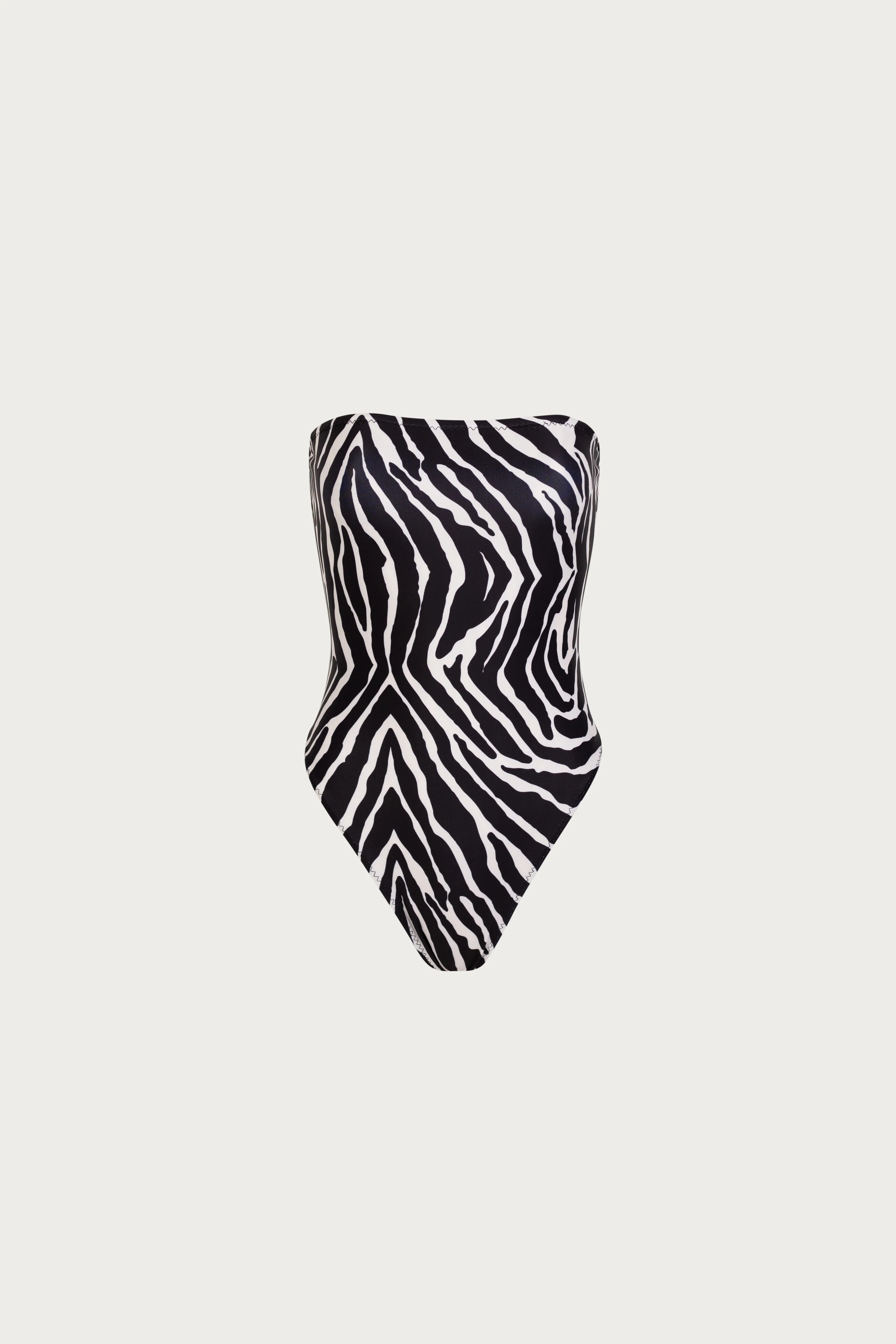 Strapless One Piece (Zebra) | SAME