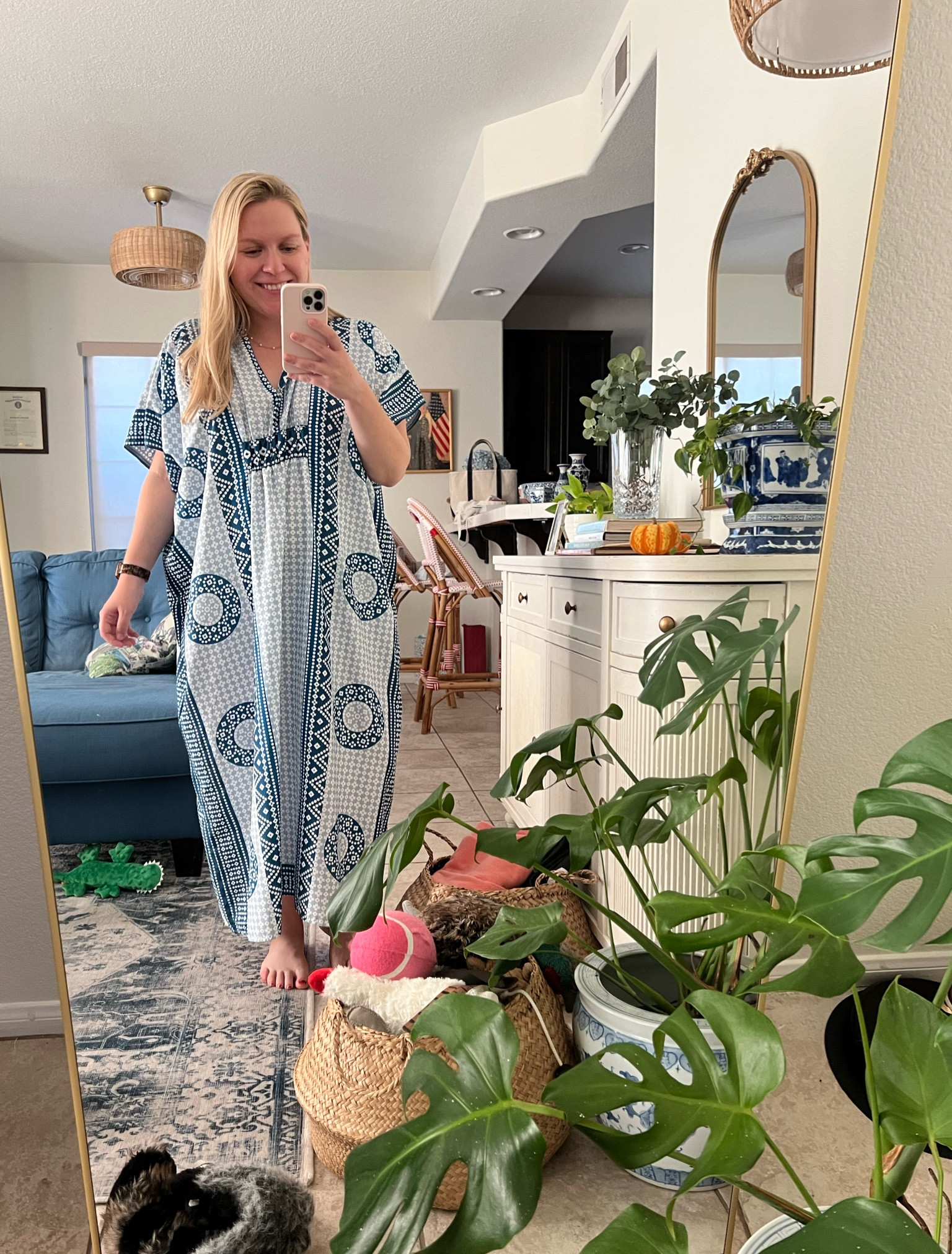 Laundry day + growing baby bump = caftan time 

#LTKFindsUnder50 #LTKBump
