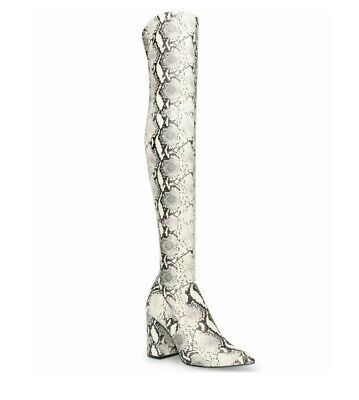 STIVE MADDEN  Women's Jacoby Snake-Print Over-The-Knee Boots Size 8  | eBay | eBay US