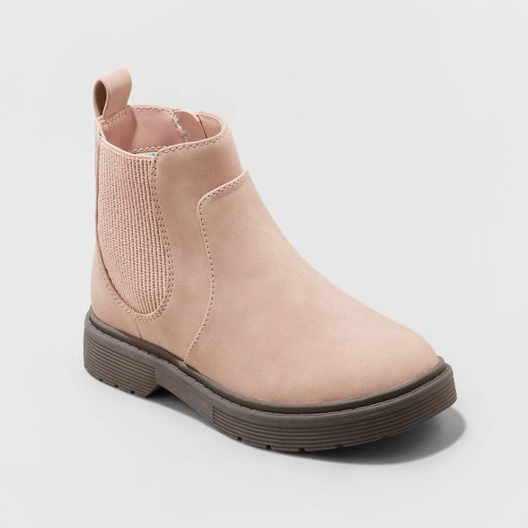 Girls' Zita Zipper Slip-On Chelsea Boots - Cat & Jack™ | Target