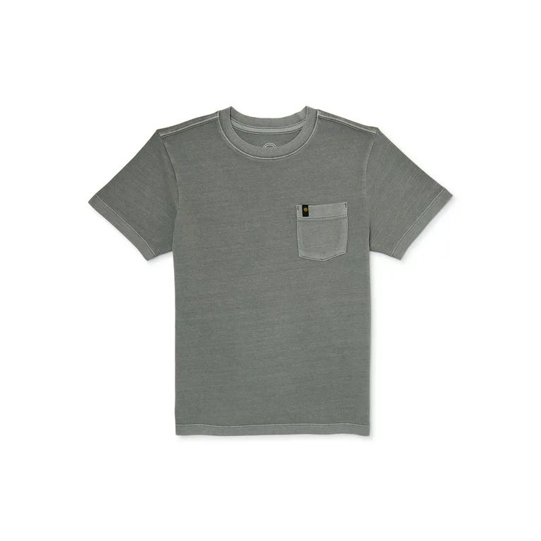 Wonder Nation Boys Short Sleeve Pocket T-Shirt, Sizes 4-18 & Husky | Walmart (US)