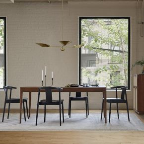 Parker Extendable Dining Table (60"&ndash;92") | West Elm (US)