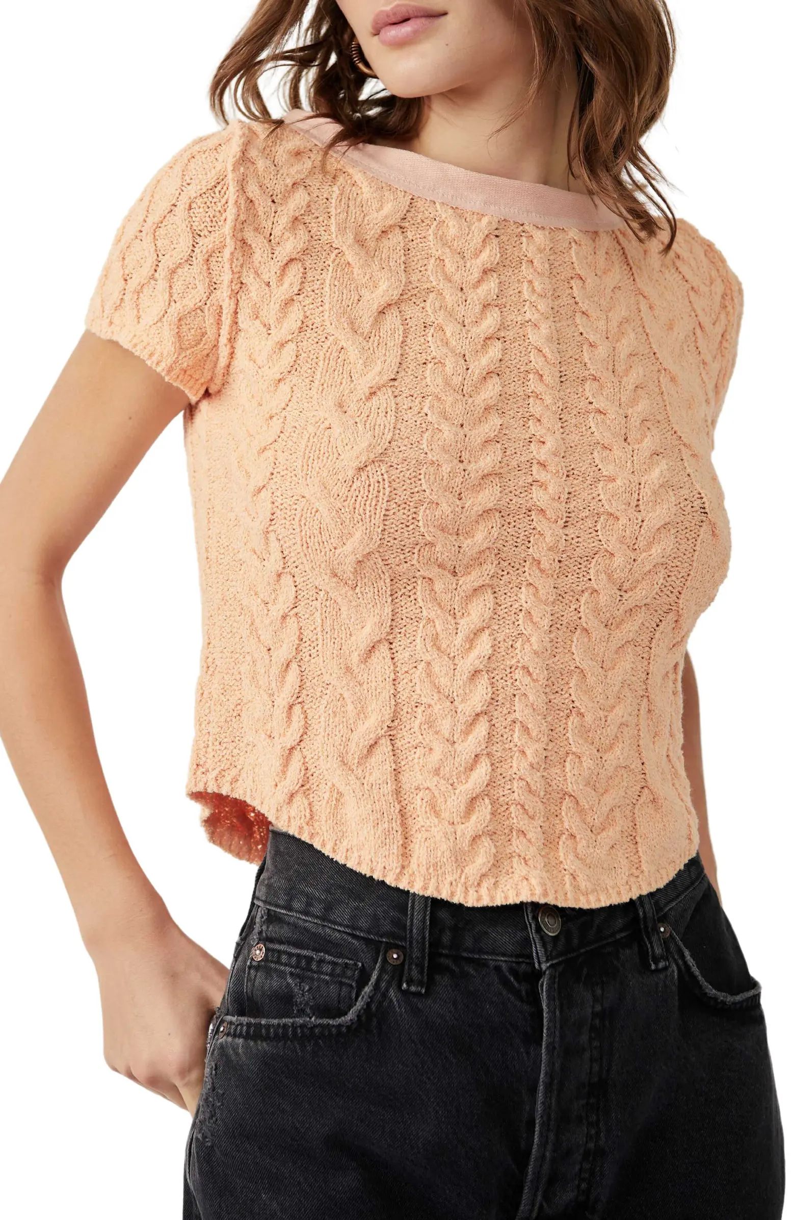 Free People Baby Cable Sweater | Nordstrom | Nordstrom