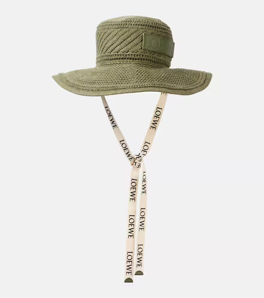 Loewe Paula's Ibiza Fisherman knitted sun hat | Mytheresa (US/CA)