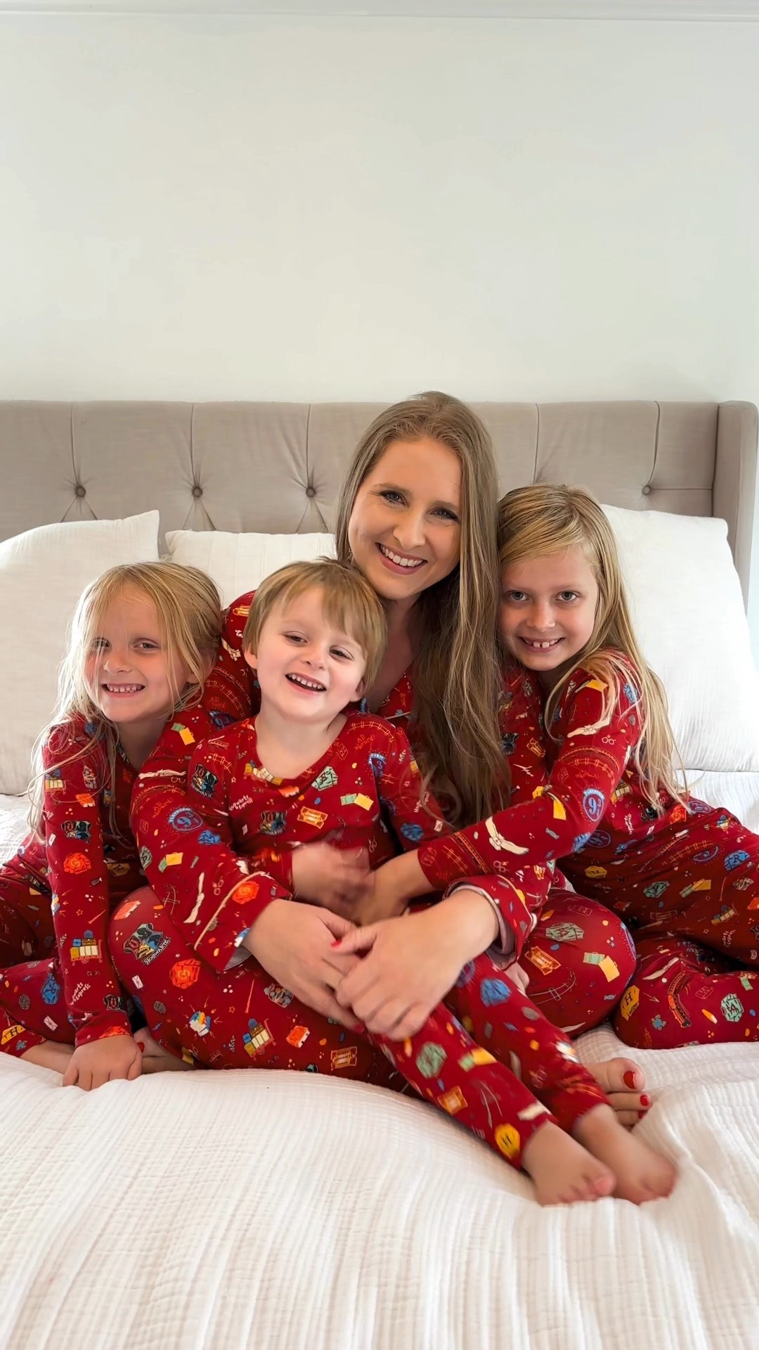 Make bedtime ⚡️magical ⚡️with @bellabubear’s Harry Potter Collection! Their ultra-soft bamboo pajamas are truly the softest pajamas we’ve ever owned, and they are perfect for sensitive skin. With sizes from newborn to adult, the entire family can match 🎉 My family LOVES the 🚂 Hogwarts Express 🪄 pattern (4 additional Harry Potter prints available), but we will definitely be purchasing more because my kids BEG to wear these pajamas every night! #bellabubear #harrypotter #skinfriendly #bamboopajamas


