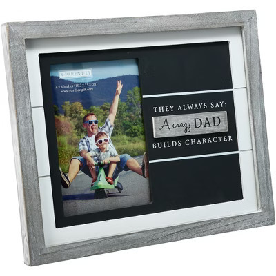 Pavilion Gift Company - Dad - 9.75" x 8.25" Frame (Holds 4" x 6" Photo) - Single Image Frames | Target