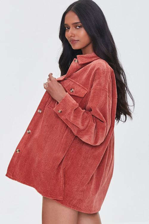 Textured High-Low Shacket | Forever 21 (US)