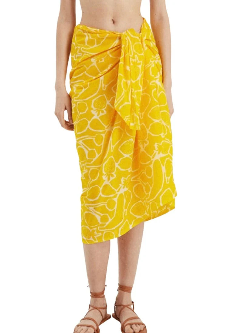 Yellow fruit pareo | Mulberry & King