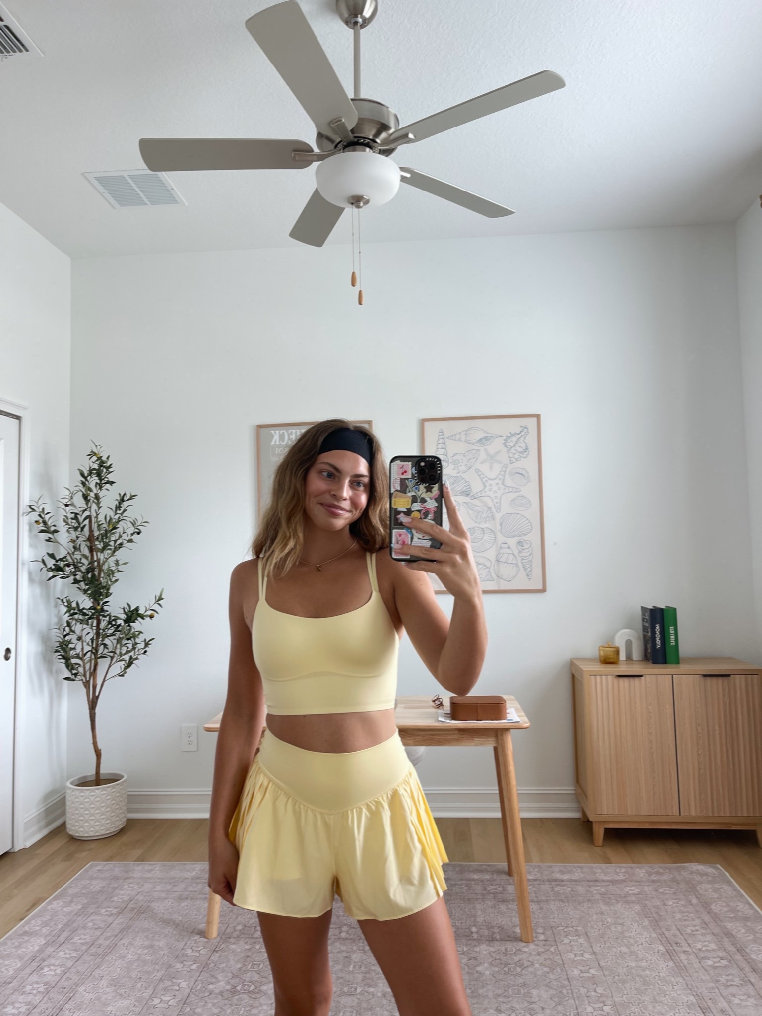 Another new Aerie set! The fit of these shorts is perfect. This set is too cute!! My sports bra is 30% off and my shorts are 42% off 💛

#LTKActive #LTKStyleTip #LTKFindsUnder100