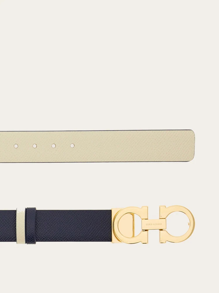 Reversible and adjustable Gancini belt - Women | Ferragamo | Ferragamo