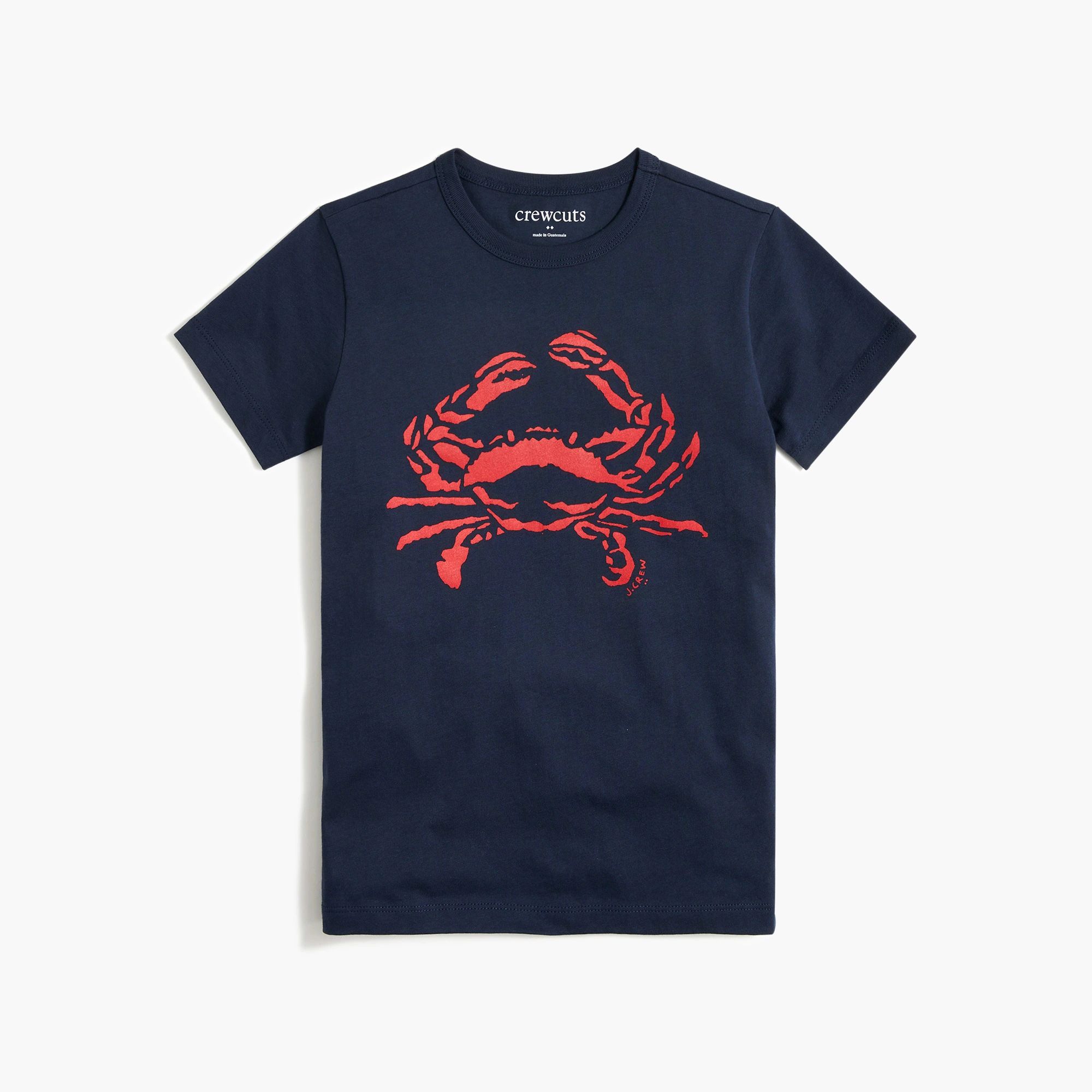 Kids' crab graphic tee | J.Crew Factory