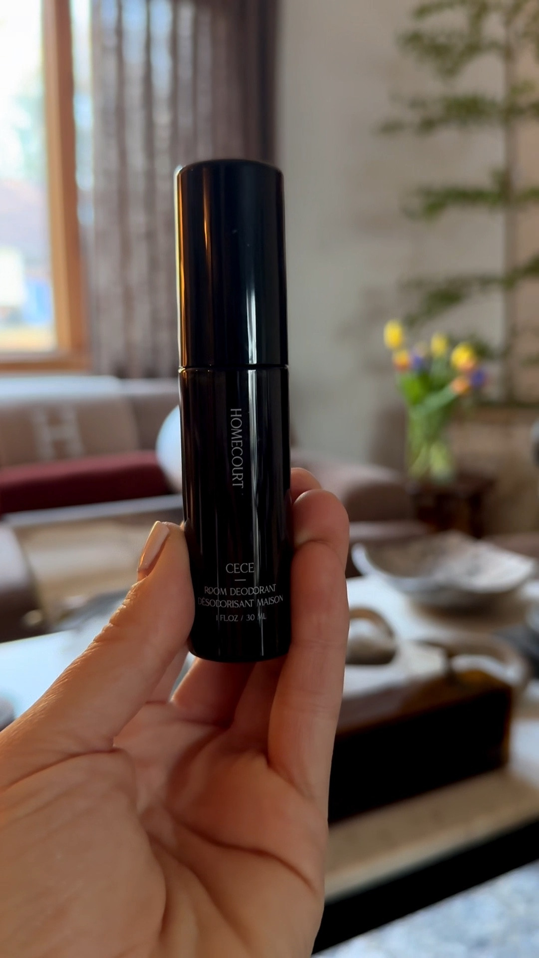 What makes an evening ritual?

Room deodorant.

Here, I am unboxing Homecourt’s Room Deodorant… The scent?
Cece: Homecourt’s Founder, Courteney Cox’s signature fragrance: Cedarwood smoke, sweet cardamom, cinnamon and white leather. It’s grounded, mysterious and addictive.

Homecourt’s first-of-its-kind Room Deodorant has been clinically tested to reduce and neutralize odors (in the kitchen, bathroom and beyond) while imparting lasting fine fragrance.

Featuring:
🌿Zinc Ricinoleate to naturally trap and absorb odor molecules
🌿Yeast Ferment to break down odor-causing bacteria
🌿Charcoal to purify air
🌿Lasting Fine Fragrance to transform your space

Fragrance Notes: Guatemalan cardamom*Dried mate absolute leaves*Sri Lankan cinnamon*Carrot seeds and leavesIndonesian patchouli oil*Vetiver oil*indicates eco-friendly and/or sustainably sourced ingredient

Refresh any space: home or away. 

#LTKmorningroutine #LTKHome #LTKdayinmylife